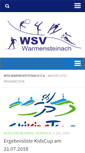 Mobile Screenshot of neu.wsv-warmensteinach.de